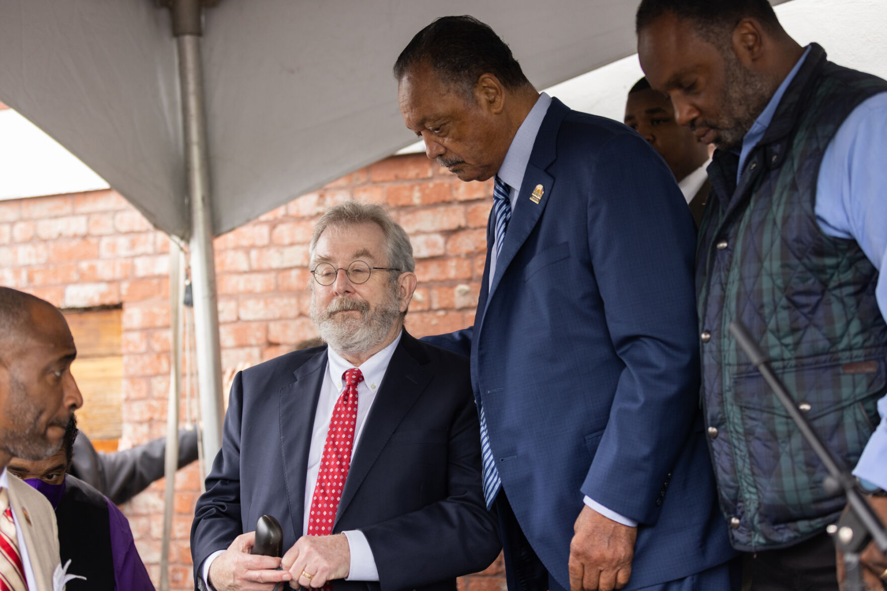 Rev. Jesse Jackson Sr. and Rabbi Marc Fitzerman